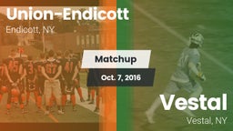 Matchup: Union-Endicott vs. Vestal  2016