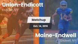 Matchup: Union-Endicott vs. Maine-Endwell  2016