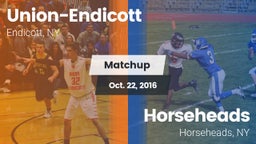 Matchup: Union-Endicott vs. Horseheads  2016