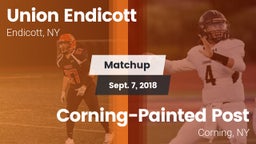 Matchup: Union Endicott vs. Corning-Painted Post  2018