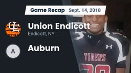 Recap: Union Endicott vs. Auburn  2018