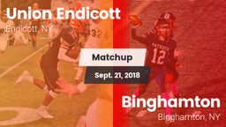 Matchup: Union Endicott vs. Binghamton  2018