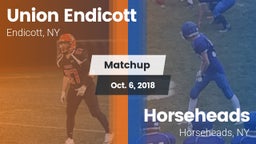 Matchup: Union Endicott vs. Horseheads  2018