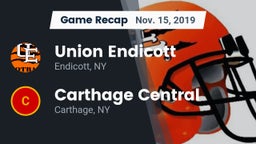 Recap: Union Endicott vs. Carthage Central  2019