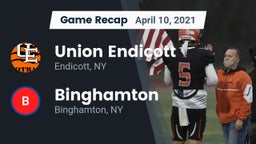 Recap: Union Endicott vs. Binghamton  2021