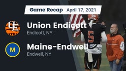 Recap: Union Endicott vs. Maine-Endwell  2021