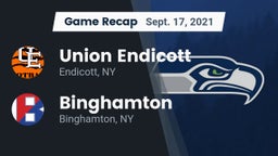 Recap: Union Endicott vs. Binghamton  2021