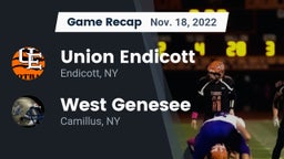 Recap: Union Endicott vs. West Genesee  2022