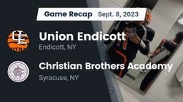 Recap: Union Endicott vs. Christian Brothers Academy  2023