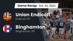 Recap: Union Endicott vs. Binghamton  2023