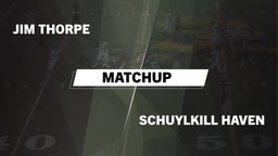 Matchup: Jim Thorpe vs. Schuylkill Haven  2016