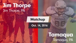 Matchup: Jim Thorpe vs. Tamaqua  2016