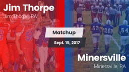 Matchup: Jim Thorpe vs. Minersville  2017