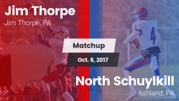 Matchup: Jim Thorpe vs. North Schuylkill  2017