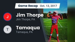 Recap: Jim Thorpe  vs. Tamaqua  2017