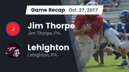 Recap: Jim Thorpe  vs. Lehighton  2017