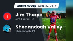 Recap: Jim Thorpe  vs. Shenandoah Valley  2017