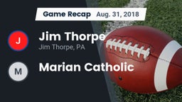 Recap: Jim Thorpe  vs. Marian Catholic 2018