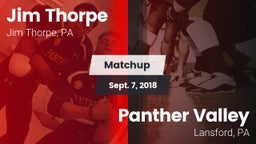Matchup: Jim Thorpe vs. Panther Valley  2018