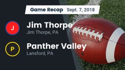 Recap: Jim Thorpe  vs. Panther Valley  2018