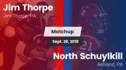 Matchup: Jim Thorpe vs. North Schuylkill  2018
