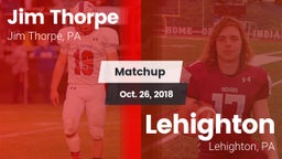 Matchup: Jim Thorpe vs. Lehighton  2018