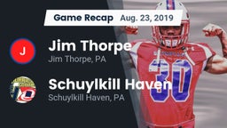 Recap: Jim Thorpe  vs. Schuylkill Haven  2019