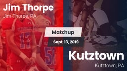 Matchup: Jim Thorpe vs. Kutztown  2019