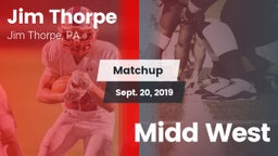 Matchup: Jim Thorpe vs. Midd West 2019