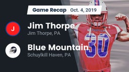 Recap: Jim Thorpe  vs. Blue Mountain  2019
