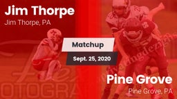 Matchup: Jim Thorpe vs. Pine Grove  2020