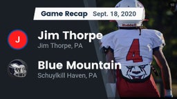 Recap: Jim Thorpe  vs. Blue Mountain  2020