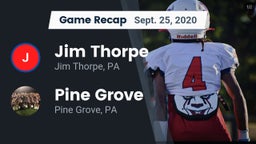 Recap: Jim Thorpe  vs. Pine Grove  2020