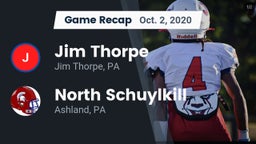 Recap: Jim Thorpe  vs. North Schuylkill  2020