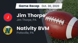Recap: Jim Thorpe  vs. Nativity BVM  2020