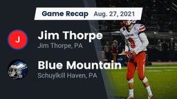 Recap: Jim Thorpe  vs. Blue Mountain  2021