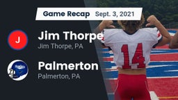 Recap: Jim Thorpe  vs. Palmerton  2021