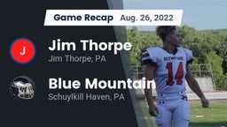 Recap: Jim Thorpe  vs. Blue Mountain  2022