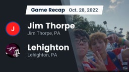 Recap: Jim Thorpe  vs. Lehighton  2022