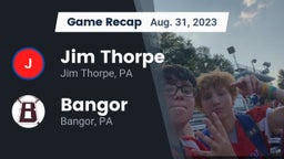 Recap: Jim Thorpe  vs. Bangor  2023