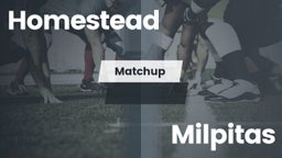 Matchup: Homestead vs. Milpitas  2016