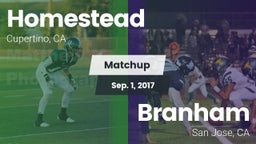Matchup: Homestead vs. Branham  2017