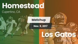 Matchup: Homestead vs. Los Gatos  2017