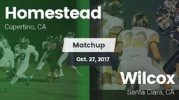 Matchup: Homestead vs. Wilcox  2017