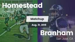 Matchup: Homestead vs. Branham  2018
