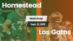 Matchup: Homestead vs. Los Gatos  2018