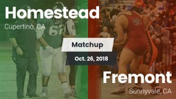 Matchup: Homestead vs. Fremont  2018