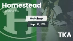 Matchup: Homestead vs. TKA 2019