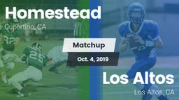 Matchup: Homestead vs. Los Altos  2019