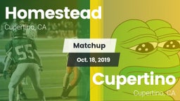 Matchup: Homestead vs. Cupertino  2019